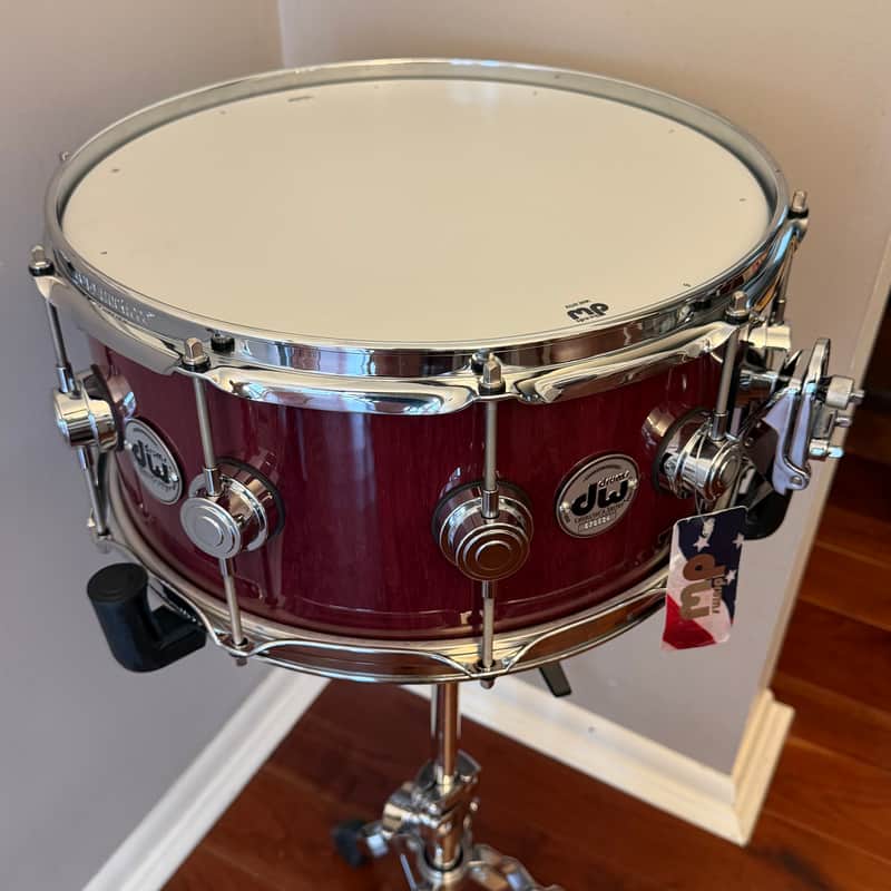 DW Collector's Series Purpleheart 6.5x14" Snare Drum image 1