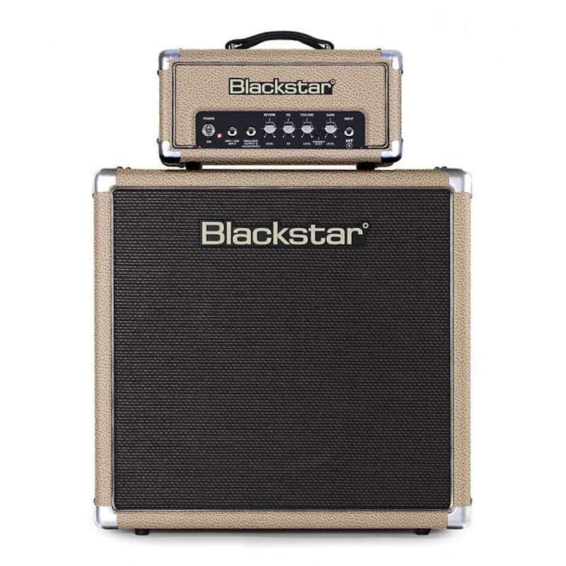 Blackstar HT-1 Venue Limited Edition Tan Bronco Pack 1 Watt Guitar Amp and 112 Cab image 1