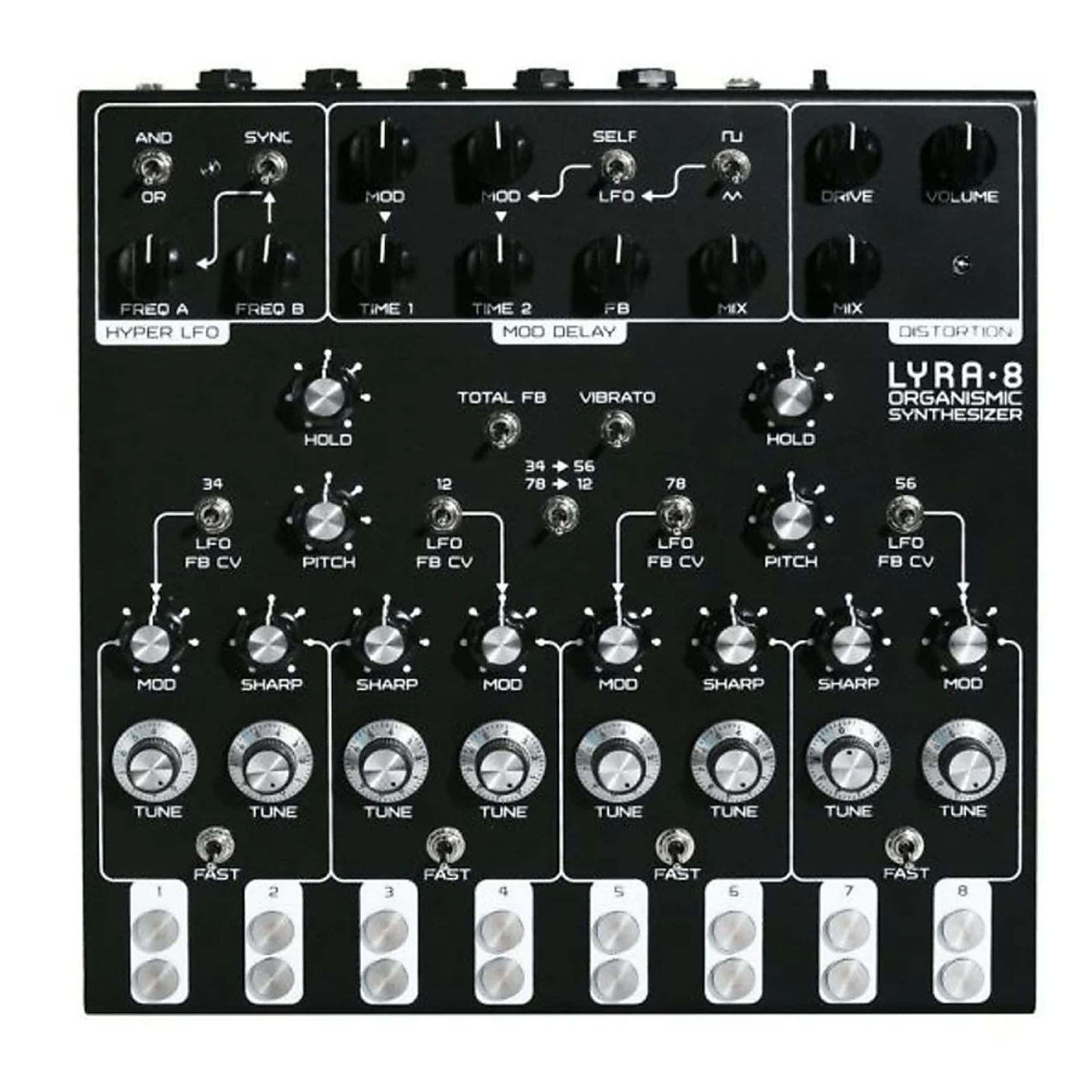 Soma Laboratory Lyra-8 Organismic Synthesizer | Reverb