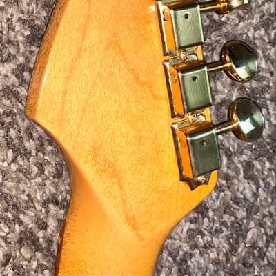 1996 Fender Stevie Ray Vaughan Stratocaster electric guitar made in the usa ohsc image 9