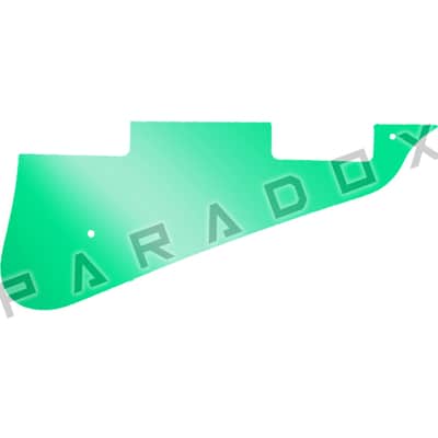 Custom Pickguard For 1999 - 2024 Made in America Gibson Custom Shop '68 Les Paul Custom Reissue - Green Mirror Acrylic .125"