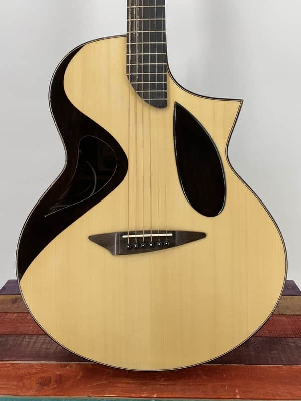 Geake JD-610C New Unique Design High Quality 40inch Auditorium Solid Acoustic Guitar Killer Price Fr image 1
