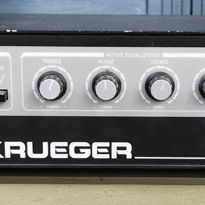 STUDIO SALE! Gallien-Krueger 400RB Series II 200 Watt Bass Head 1989-92 USA image 12