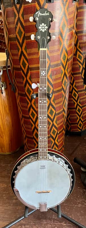 Fender 5 String Banjo with Resonator & Gig Bag image 1