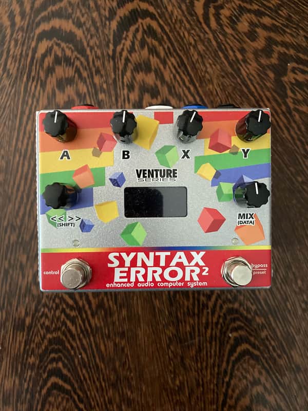 Alexander Pedals Syntax Error 2 Enhanced Audio Computer System 2021 - Silver / Rainbow image 1