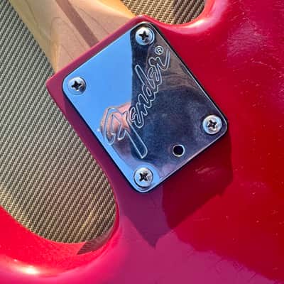 Fender Collector Series Dakota Red Jazz Bass Guitar 1981-1983 image 15