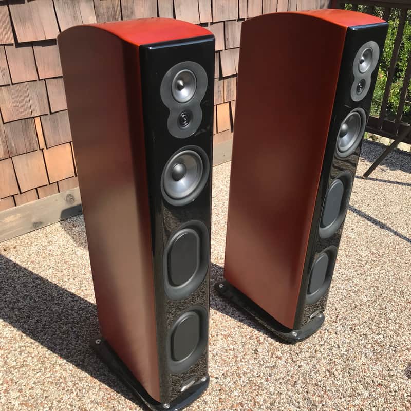 Polk LSiM 707 2016 Cherry Finish image 1