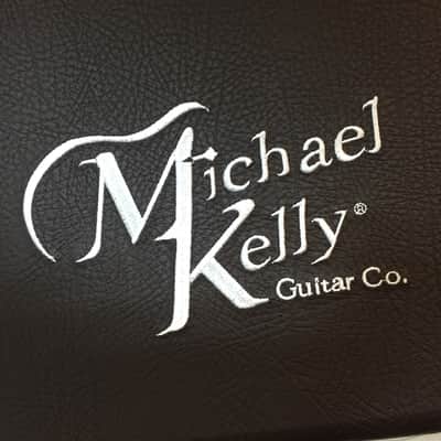 Michael Kelly Electric Bass Guitar Case - Brown Hard Shell NEW old stock NOS image 2