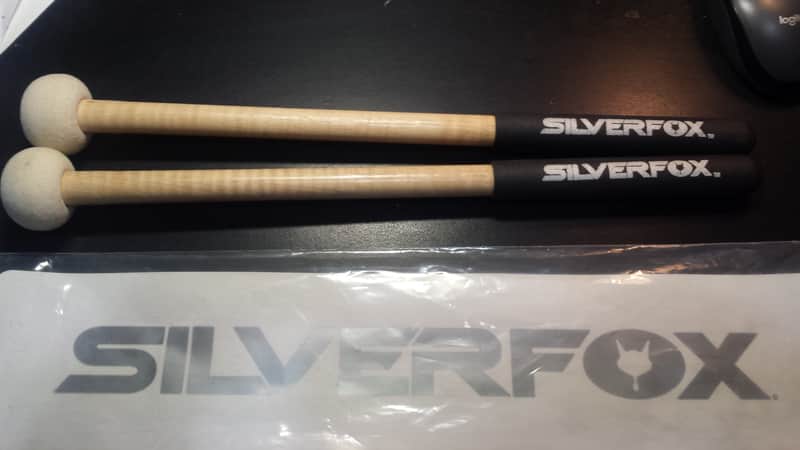 Silverfox SF-B-1 Bass Mallets image 1