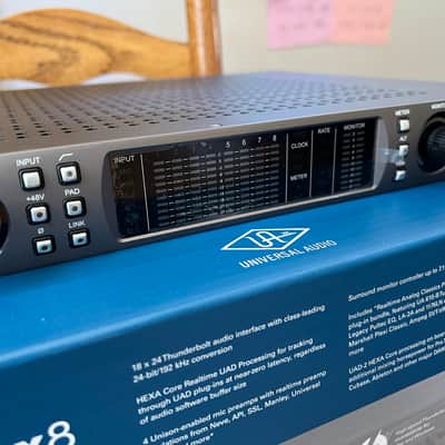 Universal Audio Apollo x8 Thunderbolt 3 Audio Interface (Heritage Edition) 2018 - Present - Black image 3
