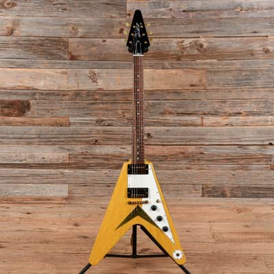 Gibson Custom Art & Historic Flying V Korina Natural 2003 image 4
