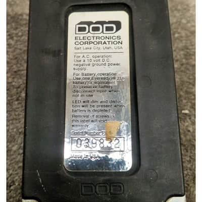 DOD FX75-B Stereo Flanger - Effects Pedal - Good image 3