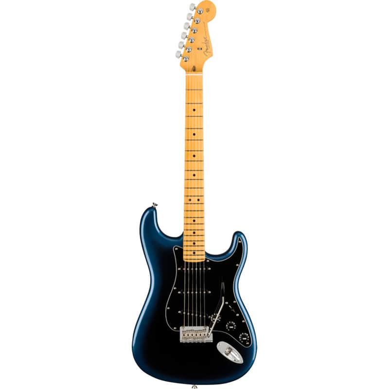 Fender American Professional II Stratocaster with Maple Fretboard 2020 - Present - Dark Night image 1
