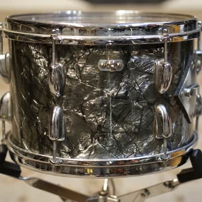 Slingerland 1958 12/16/20 Black Diamond Pearl Drum Set image 3