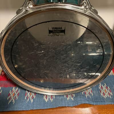 Yamaha Recording Custom 14x12" Tom - Deep Aqua - Near Mint image 5