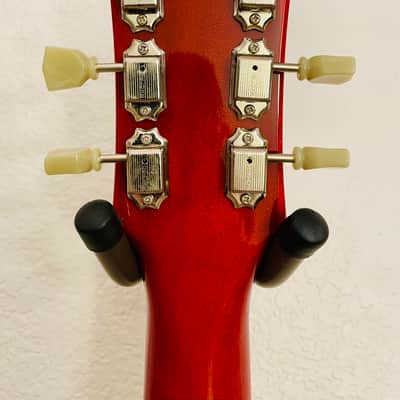 Edwards E-LP-S Les Paul Flamed Maple Top w/Upgrades and Gibson Case 2021 - Cherry Sunburst image 22