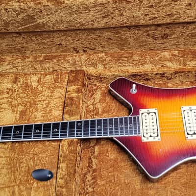Early Washburn A20V, HC, V neck CSB image 15