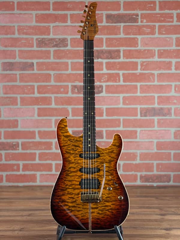 Schecter USA Custom Shop CET 50th Anniversary Electric Guitar - Golden Anniversary (13 out of 50) image 1