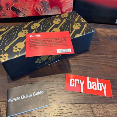 Kirk Hammett Signed Dunlop KH95X Special Edition Signature Cry Baby Wah Purple Sparkle image 5