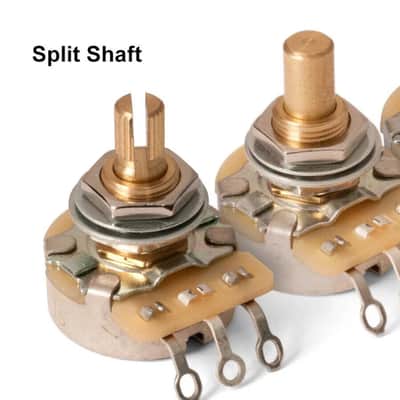 12 Gauge Shotgun Shell split Shaft Tone and Volume Guitar Knobs - Set of 3 image 5