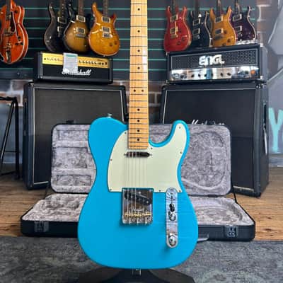 Fender American Professional II Telecaster Miami Blue 2022 Electric Guitar image 1
