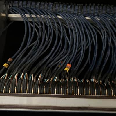 Ghielmetti CSF 1x48AV. Audio and digital patchbay.Already wired. 4,5 feet 96 leads loom image 5
