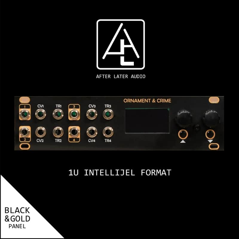 AFTER LATER AUDIO uO_C ORNAMENT AND CRIME 1U : BRAND NEW :  [DETROIT MODULAR] image 1