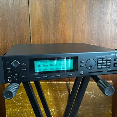 Korg Wavestation A/D module of wavestation ex New battery and backlight panel