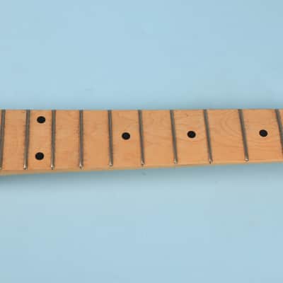 Unbranded Electric Guitar Neck - Maple Fits a Stratocaster Neck Pocket image 11