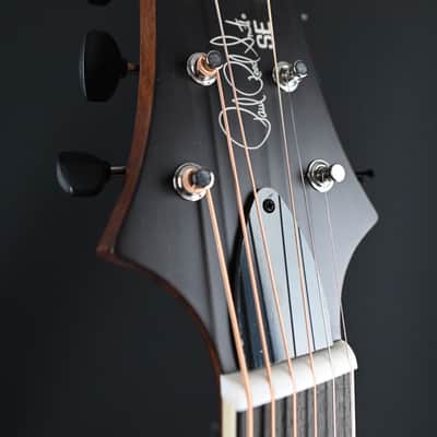 PRS SE P20E Parlor Acoustic Guitar Fire Red Burst #422 image 13