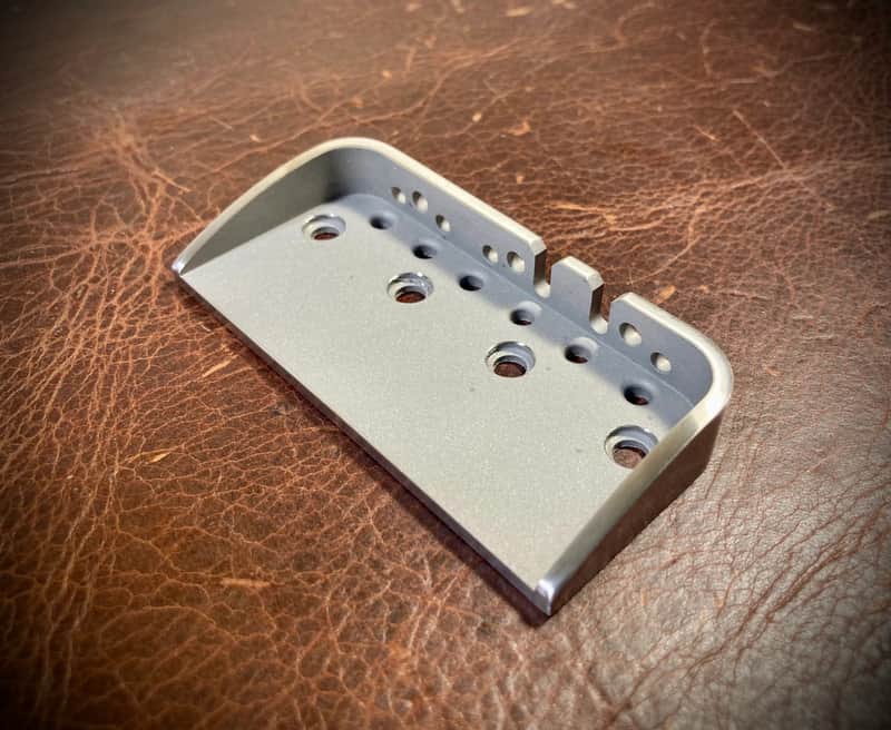 Van Dyke-Harms Left-Hand Telecaster B/G Bender Half-Bridge-Vintage Mount 2024 - Stainless Steel image 1
