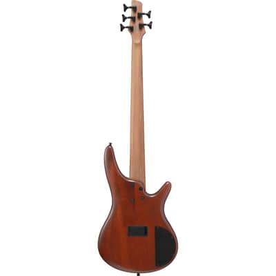 Ibanez SR505A SR Standard Left Handed 5-String Electric Bass - Mahogany Brown Burst image 3