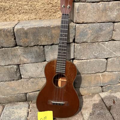 Vintage Martin Concert Ukulele 1940’s 1950’s Tortoiseshell Binding image 3