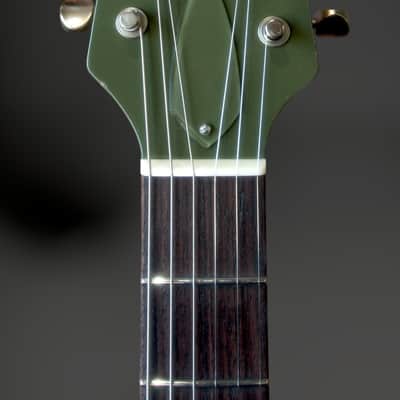Frank Brothers Sonar - Olive Drab over Tobacco Sunburst. NEW (Authorized Dealer) image 13