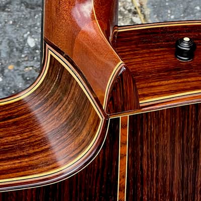 Klaus Roder Gypsy Jazz Guitar 1974 - hand made 50 year old German Gypsy Jazz Guitar ! image 13
