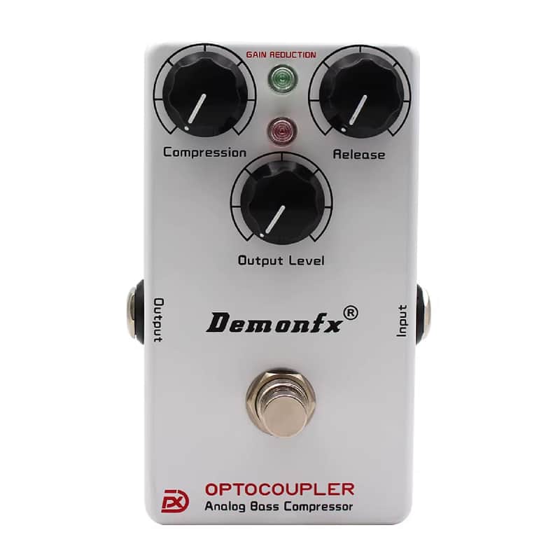 Demonfx OPTOCOUPLER COMPRESSOR Bass Effect Pedal Based on OPTO COMP image 1