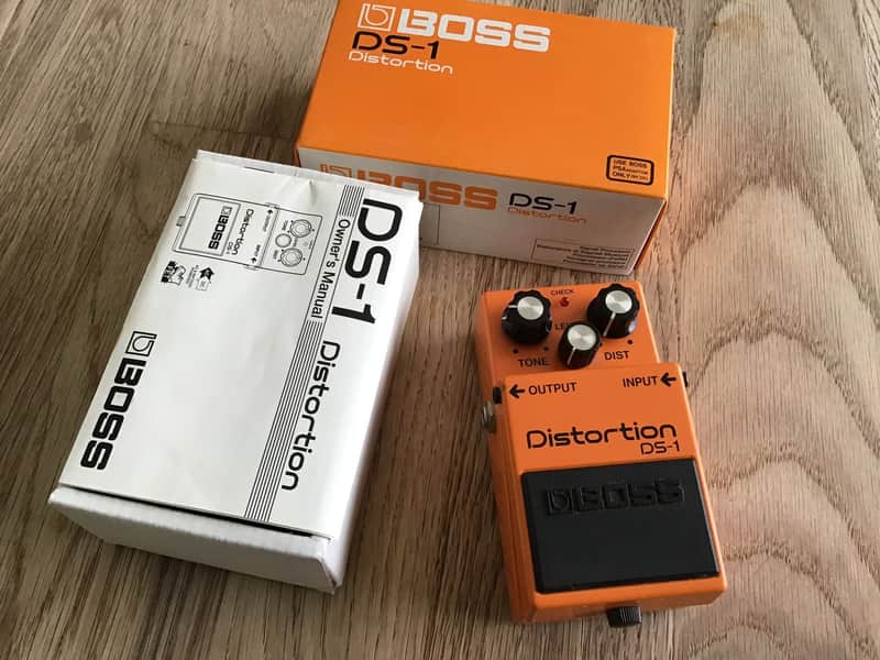 Boss DS-1 Distortion (Silver Label) 1994 - Present - Orange image 1