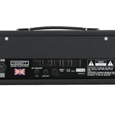 Hiwatt Bulldog 300 Head - 300W Bass Head DIRECT SHIP image 3