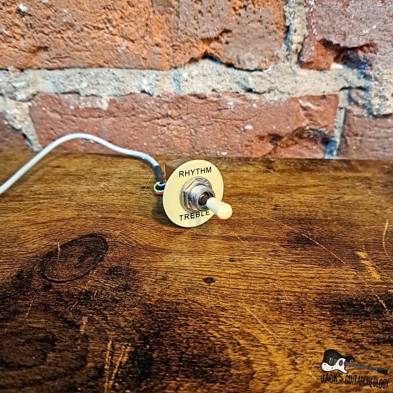 Vintage MIK 3-Way Toggle Box Switch w/ Poker Chip (1980s - 1990s) image 1