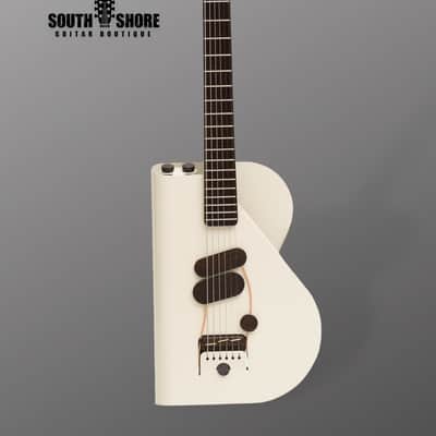 Verso Orbit Baritone - 2024 - Oyster White - Sheet Metal Body w/ freely adjustable Magnetic Pickups SC1 Neck & HB2 Bridge - NEW. (Authorized Dealer) image 1