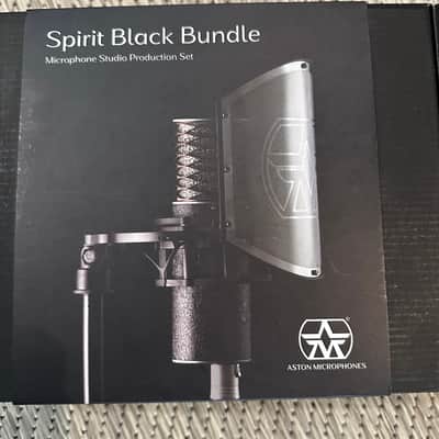 Immagine Aston Microphones Spirit Black Bundle Multi Pattern Condenser - 10