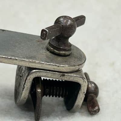 Premier Bass Drum Paddle Muffler (2124-B-U-10254) 50's/60's - Nickel Plated image 6