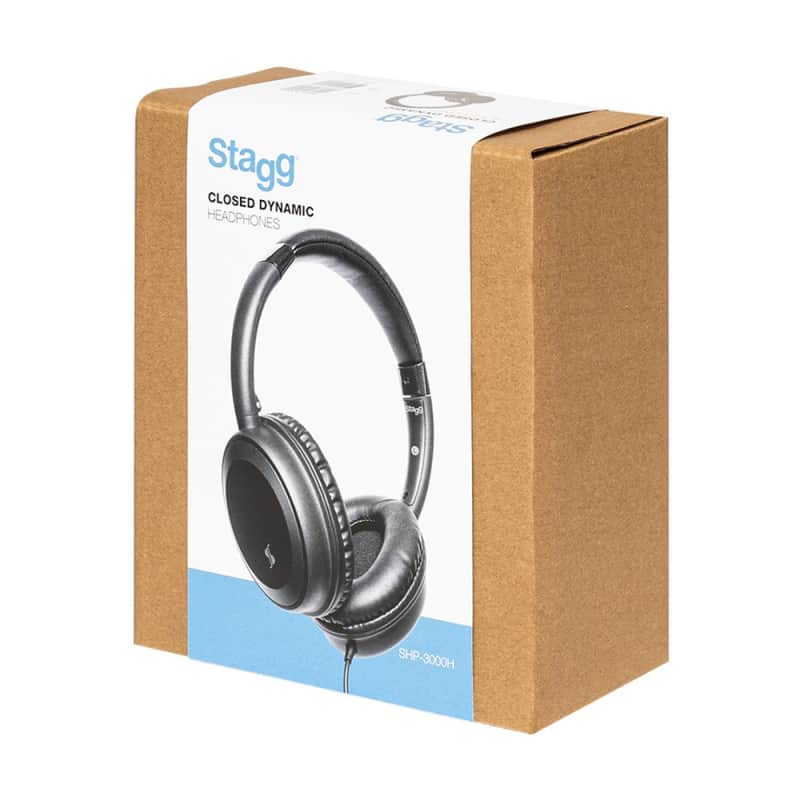 Stagg SHP-3000H Hi-Fi Stereo Headphones, Dynamic Type, "Closed Back" Design image 1
