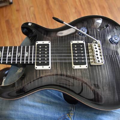 Paul Reed Smith Custom 22, 2021, Upgraded Case, Charcoal burst, USA Core PRS image 10