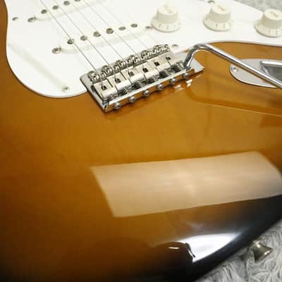 Fender Japan '57 reissue Stratocaster ST57-58US US pickup 2tone sunburst finish Crafted in Japan image 10