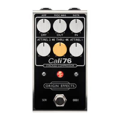 Origin Effects Cali76 Stacked Compressor Pedal (Black)