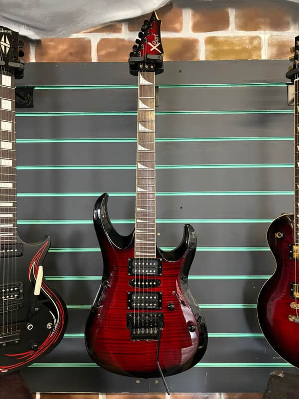 Cort X-11 Red Burst 2008 Electric Guitar | Reverb