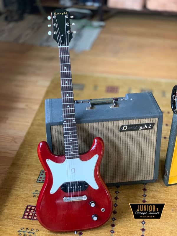 1962 Dwight (Epiphone) Coronet - w/Matching Amp/OHSC image 1