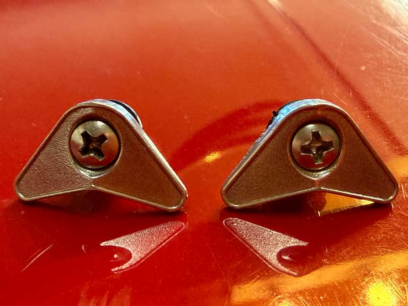 Ibanez Roadstar II Boomerang 1984-1985 - Chrome strap buttons image 1
