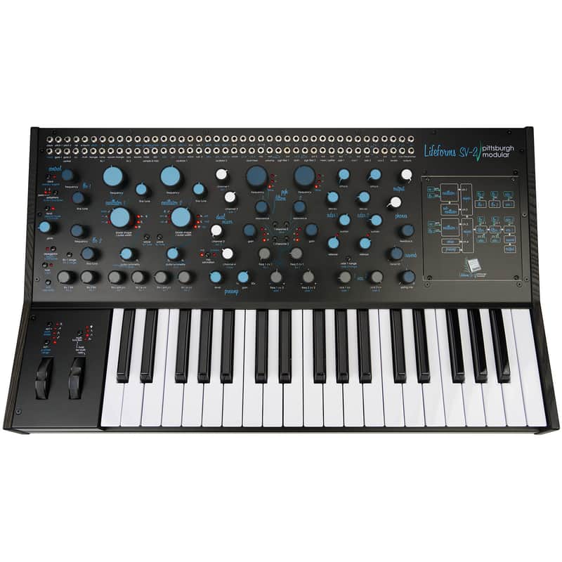Pittsburgh Modular Lifeforms SV-2 Semi-Modular Analog Keyboard Synthesizer image 1